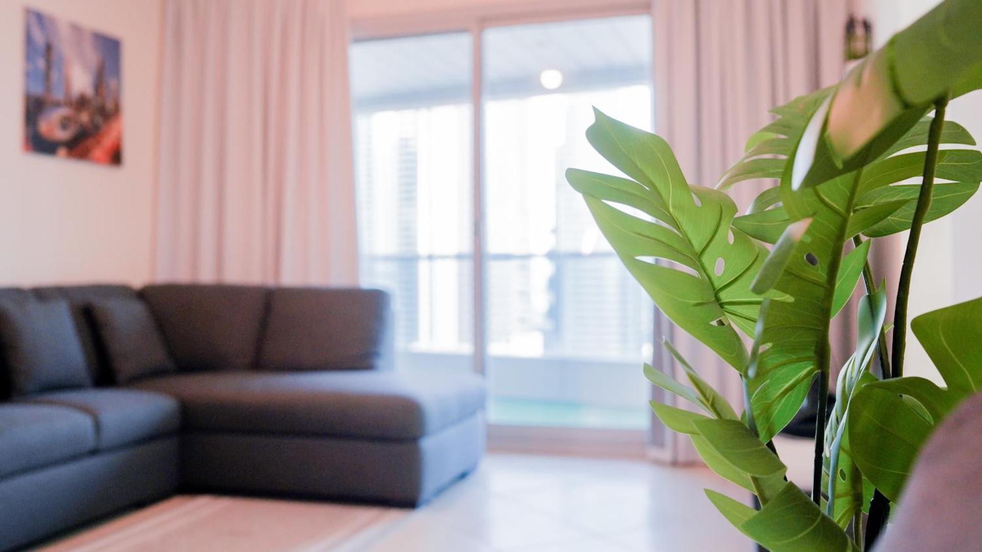 Spacious 2 Bed Apt At Marina High Floor Dubai Exterior foto
